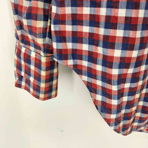 ラルフローレン RALPH LAUREN rough wear チェック スナップボタン ウエスタンシャツ レディース 9
