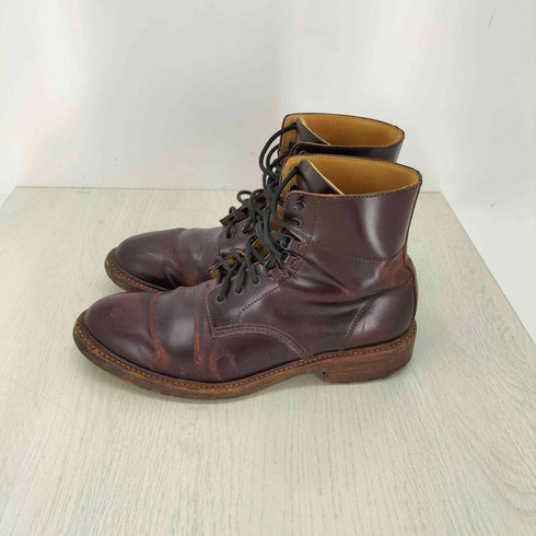 ショセ CHAUSSER レースアップ レザーブーツ メンズ 26 1/2
