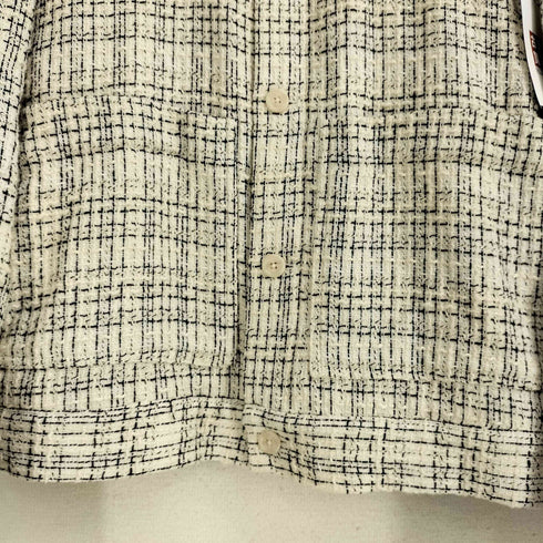 ザラ ZARA ツイードジャケット メンズ import:M