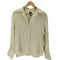 ギャップ Gap L/S サテンシャツ レディース import:XS