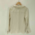 ギャップ Gap L/S サテンシャツ レディース import:XS