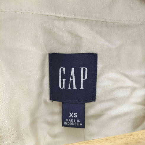 ギャップ Gap L/S サテンシャツ レディース import:XS