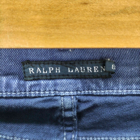 ラルフローレン RALPH LAUREN USED加工 ストレッチ ストレートデニムパンツ メンズ 28