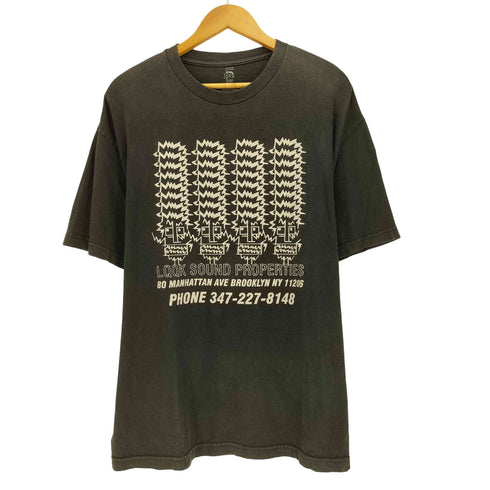 USA製 ED DAVIS LOOK STUDIOボディ アーティスト プリント S/S クルーネック Tシャツ メンズ import:M