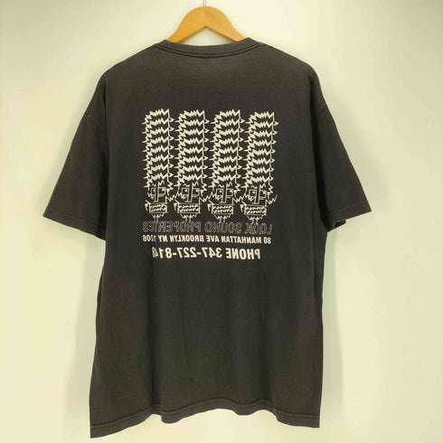 USA製 ED DAVIS LOOK STUDIOボディ アーティスト プリント S/S クルーネック Tシャツ メンズ import:M