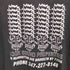 USA製 ED DAVIS LOOK STUDIOボディ アーティスト プリント S/S クルーネック Tシャツ メンズ import:M