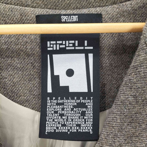 SPELLEDIT ダブルブレストチェスターコート レディース