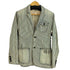 ギャップ Gap 00s old gap ストライプ デニム地 テーラードジャケット レディース JPN:XS