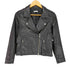 アイテムズアーバンリサーチ ITEMS URBAN RESEARCH lamb leather ラムレザーダブルライダースジャケット レディース S