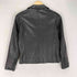 アイテムズアーバンリサーチ ITEMS URBAN RESEARCH lamb leather ラムレザーダブルライダースジャケット レディース S