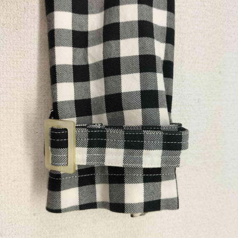 ローレンラルフローレン LAUREN RALPH LAUREN ギンガムチェック柄 トレンチコート レディース import:L
