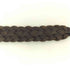 編み込みレザーベルト レディース