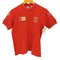 フィラ FILA イタリア製 フェラーリ パッチ モックネック 半袖Tシャツ レディース JPN:M