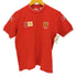 フィラ FILA イタリア製 フェラーリ パッチ モックネック 半袖Tシャツ レディース JPN:M