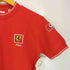 フィラ FILA イタリア製 フェラーリ パッチ モックネック 半袖Tシャツ レディース JPN:M
