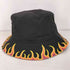 ニューエラ NEW ERA FIRE PATTERN BUCKET HAT ファイヤーパターン バケットハット レディース MEDIUM/LAREGE