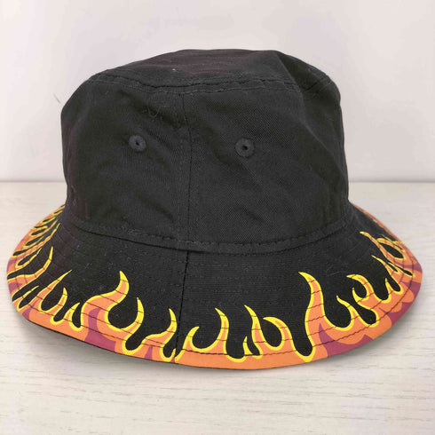 ニューエラ NEW ERA FIRE PATTERN BUCKET HAT ファイヤーパターン バケットハット レディース MEDIUM/LAREGE