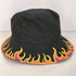 ニューエラ NEW ERA FIRE PATTERN BUCKET HAT ファイヤーパターン バケットハット レディース MEDIUM/LAREGE