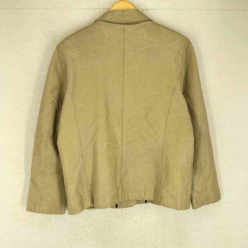 OSKAR KLEIN lamb leather ラムレザー3Bテーラードジャケット レディース 9