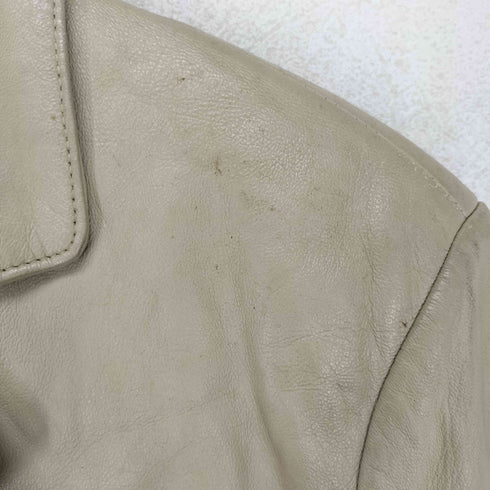 OSKAR KLEIN lamb leather ラムレザー3Bテーラードジャケット レディース 9