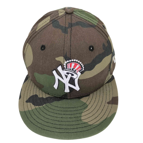 ニューエラ NEW ERA 59FIFTY NY刺繍 迷彩 6パネルキャップ メンズ 7 3/8 58.7cm