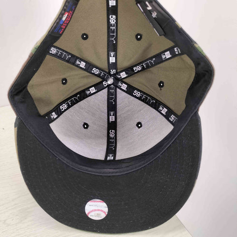 ニューエラ NEW ERA 59FIFTY NY刺繍 迷彩 6パネルキャップ メンズ 7 3/8 58.7cm