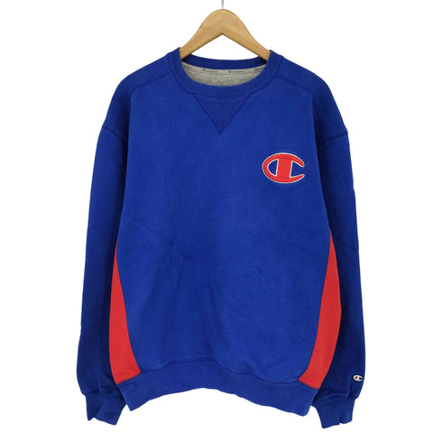 チャンピオン Champion バイカラークルーネックスウェット メンズ