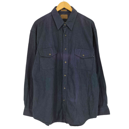 セントジョンズベイ STJOHNS BAY CHAMOIS CLOTH シャモアクロスシャツ メンズ import:L