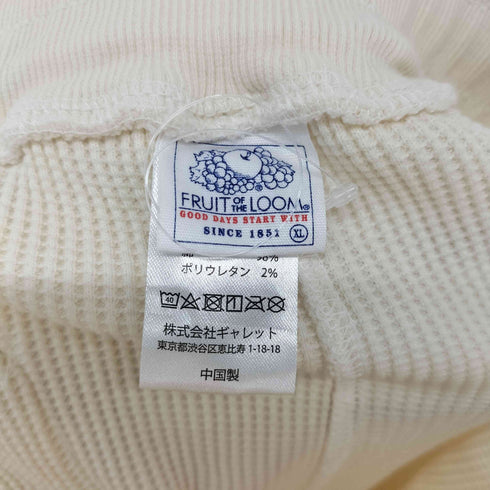 フルーツオブザルーム FRUIT OF THE LOOM ワッフル ジョガーパンツ メンズ JPN:XL