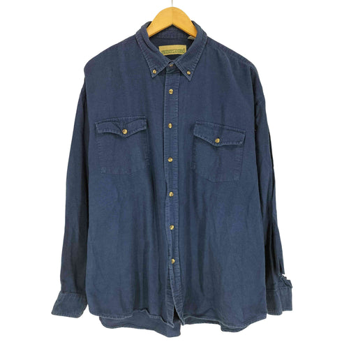 prides landing シャモアクロスボタンダウンシャツ メンズ import:XL