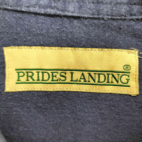 prides landing シャモアクロスボタンダウンシャツ メンズ import:XL