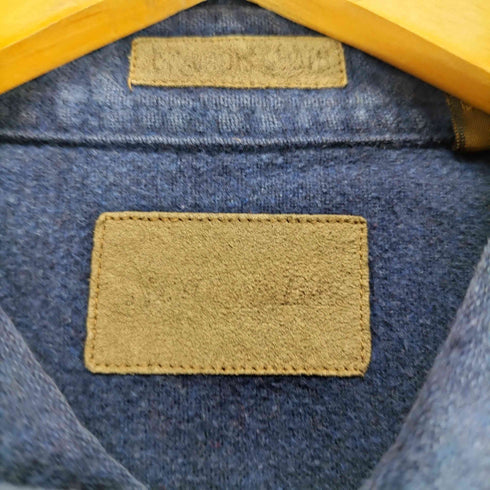 セントジョンズベイ STJOHNS BAY 90-00s CHAMOIS CLOTH シャモアクロスシャツ メンズ import:L