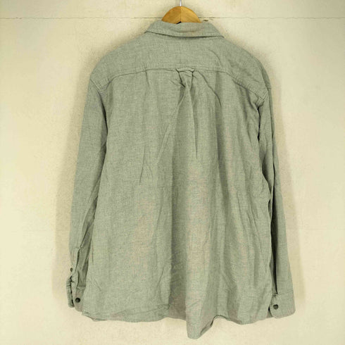 ランズエンド LANDS END シャモアクロスボタンダウンシャツ メンズ import:XXL