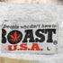 BOAST U.S.A. MADE IN JAPAN 袖裾シングル フロントプリントクルーネックTシャツ メンズ L