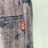 ディーゼル DIESEL 25SS P-NERV ブリーチ トロンプルイユ フロッキー 加工 スウェット トラック パンツ レディース M