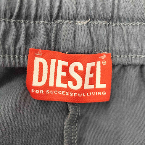 ディーゼル DIESEL 25SS P-NERV ブリーチ トロンプルイユ フロッキー 加工 スウェット トラック パンツ レディース M