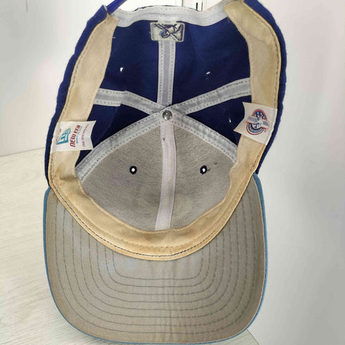 ニューエラ NEW ERA 90-00S USA製 ロゴ刺繍 バイカラー スナップバック ベースボールキャップ メンズ ONE SIZE