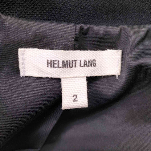 ヘルムートラング HELMUT LANG プリーツ デザイン フック ショート クロップド テーラード ジャケット レディース 2