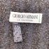 ジョルジオアルマーニ Giorgio Armani MADE IN ITALY フリンジ ウールマフラー メンズ