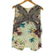 エトロ ETRO イタリア製 シルク100 総柄 ノースリーブ レディース import:M