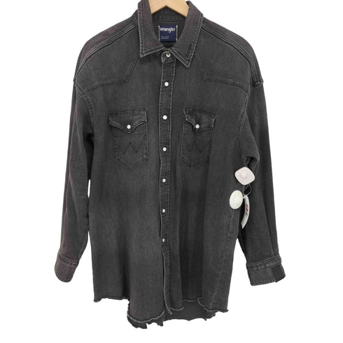 ラングラー Wrangler 別注 オーバーサイズウエスタンシャツ メンズ US:36