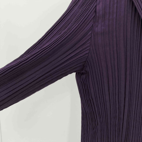 イッセイミヤケ ISSEY MIYAKE 00S 09AW 銀タグ プリーツ テーラード ジャケット レディース JPN:2
