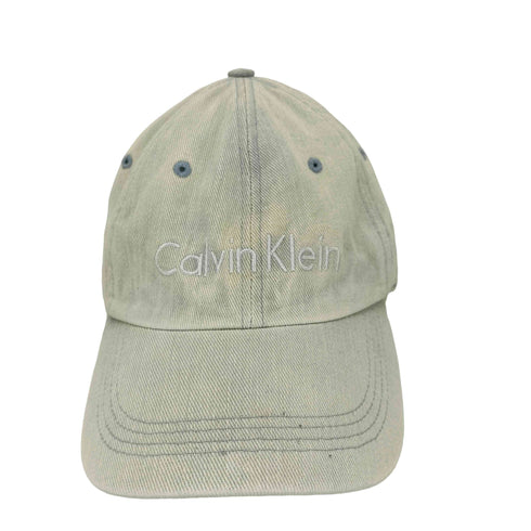 カルバンクライン CALVIN KLEIN フロント刺繍 6パネルデニムキャップ メンズ ONE SIZE