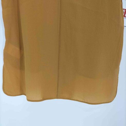 マカフィー MACPHEE シルク100 Vネック ノースリーブ レディース JPN:36
