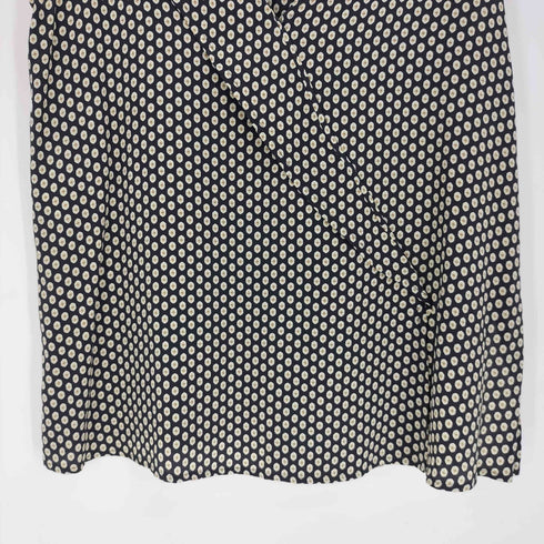 エトロ ETRO イタリア製 イタリア製 シルク100 総柄 ノースリーブ レディース 42