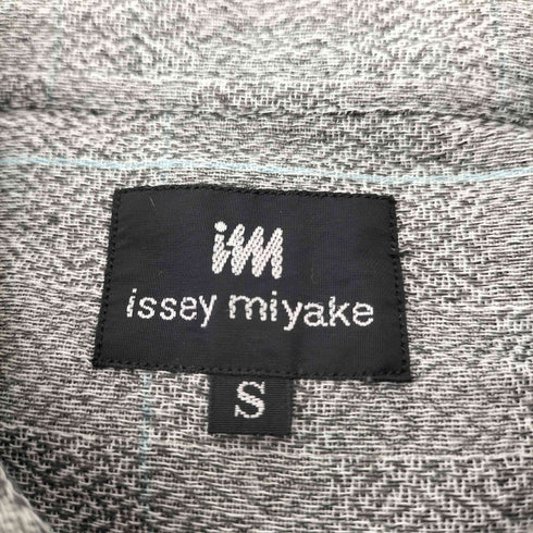 アイムイッセイミヤケ im ISSEY MIYAKE 80-90S ハミルトン期 シャドーチェック S/S シャツ メンズ JPN:S
