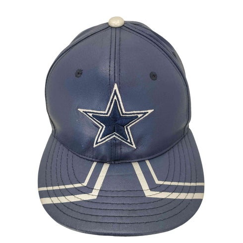 ニューエラ NEW ERA 9FIFTY フロントロゴ刺繍 フェイクレザー 6パネルキャップ メンズ