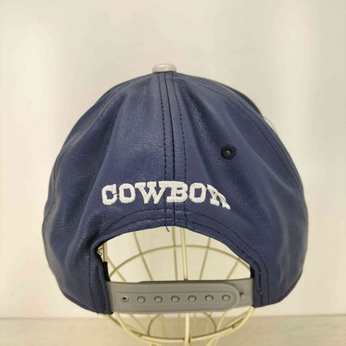 ニューエラ NEW ERA 9FIFTY フロントロゴ刺繍 フェイクレザー 6パネルキャップ メンズ