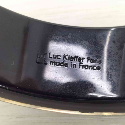 Luc Kieffer Paris ドクロ 十字架 クリアバングル レディース