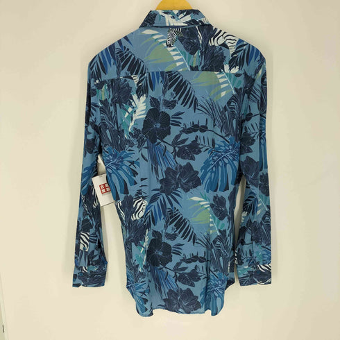 エトロ ETRO イタリア製 コットン シマウマ アニマル 総柄 プリント L/S シャツ メンズ 41